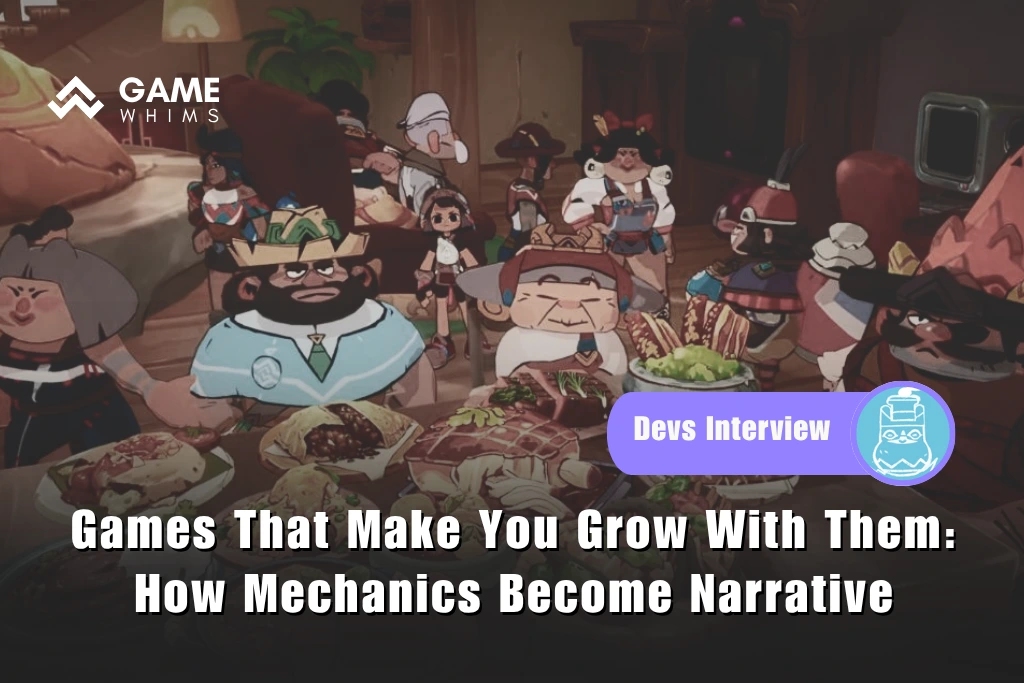 Games That Make You Grow With Them: How Mechanics Become Narrative